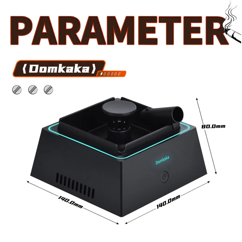 Desktop Air Purifier & Ashtray - Smoke & Odor Eliminator