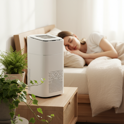 Compact Desktop Air Purifier - Breathe Clean Air at Your Desk