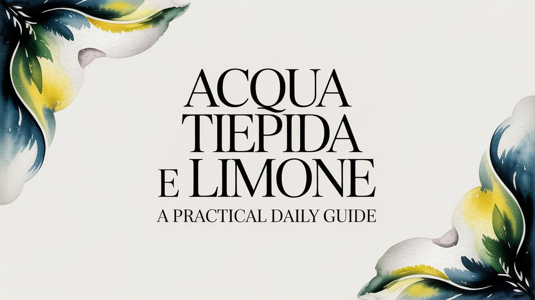 Acqua Tiepida e Limone: Your Practical Guide to This Daily Ritual