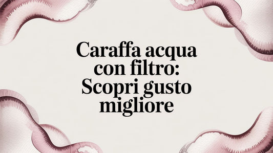 Caraffa Acqua con Filtro: Your Guide to Better-Tasting Water