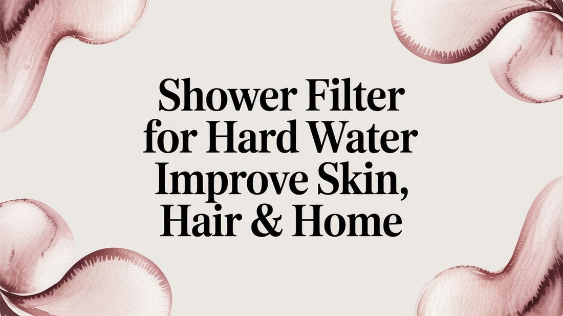 Shower Filter for Hard Water: Improve Your Skin & Hair