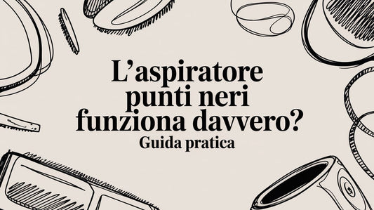 L'aspiratore punti neri funziona davvero? Guida pratica