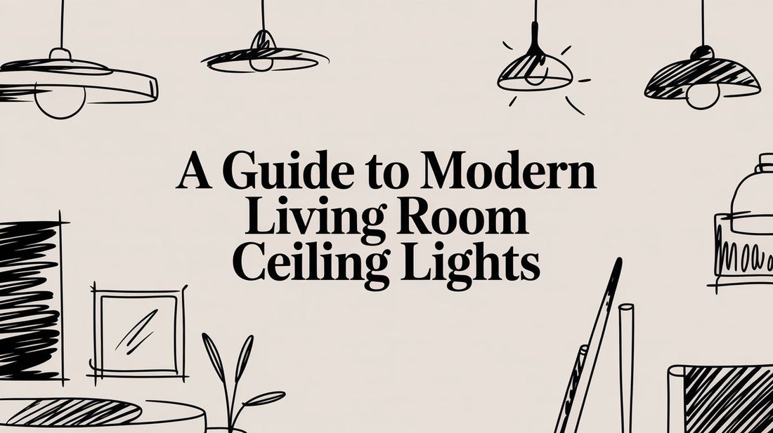 A Guide to Modern Living Room Ceiling Lights