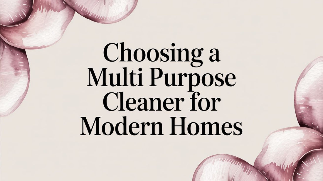 Choosing a Multi Purpose Cleaner for Modern Homes