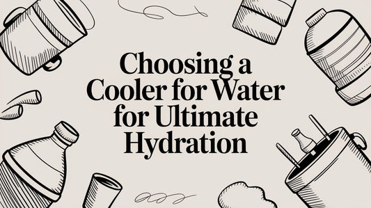 Choosing a Cooler for Water for Ultimate Hydration