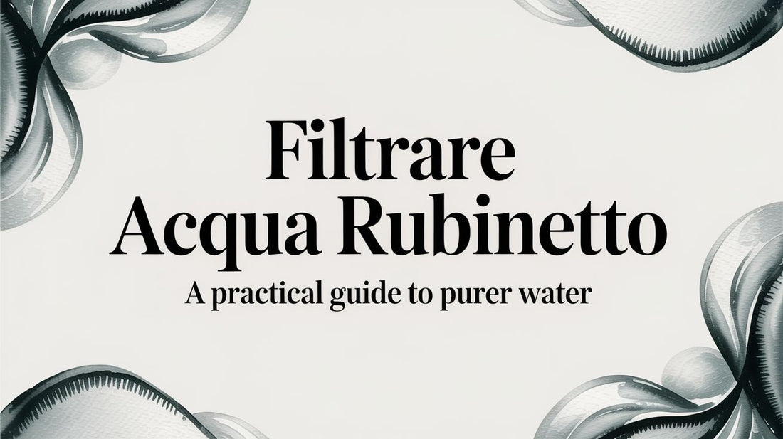 Filtrare Acqua Rubinetto: A Practical Guide to Purer Water