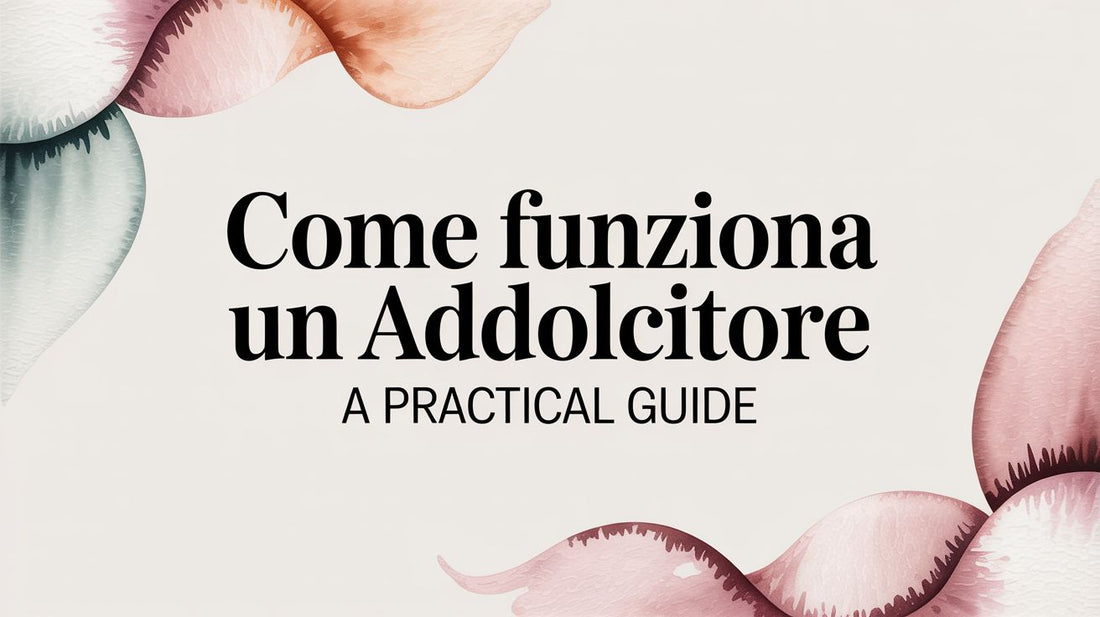 Come Funziona un Addolcitore: A Practical Guide for Your Home