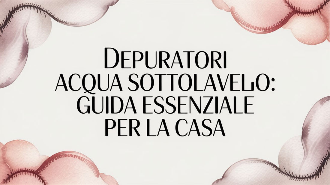 Under-Sink Water Purifiers (Depuratori Acqua Sottolavello): The Practical Guide