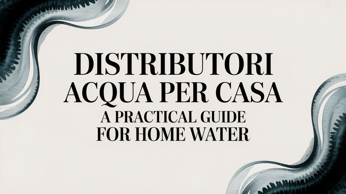 Distributori Acqua per Casa: A Practical Guide for Your Home